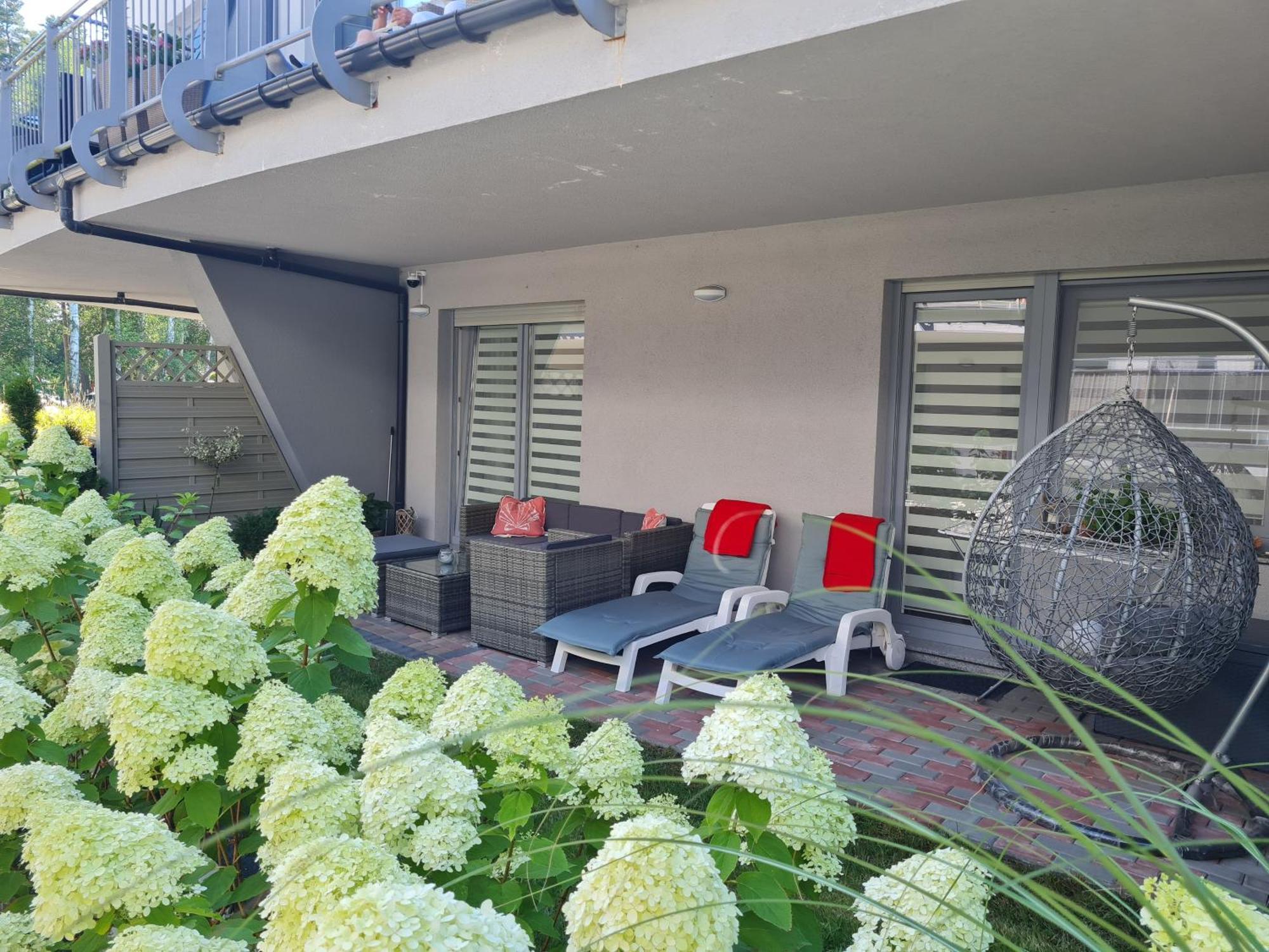 Ferienwohnung Baltic Sunset Pobierowo Exterior foto